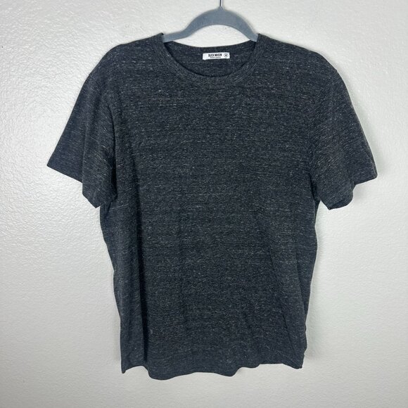 Buck Mason Men's Grey Cotton Tee Shirt M Crew Neck Short Sleeve Lightweight - Picture 1 of 6